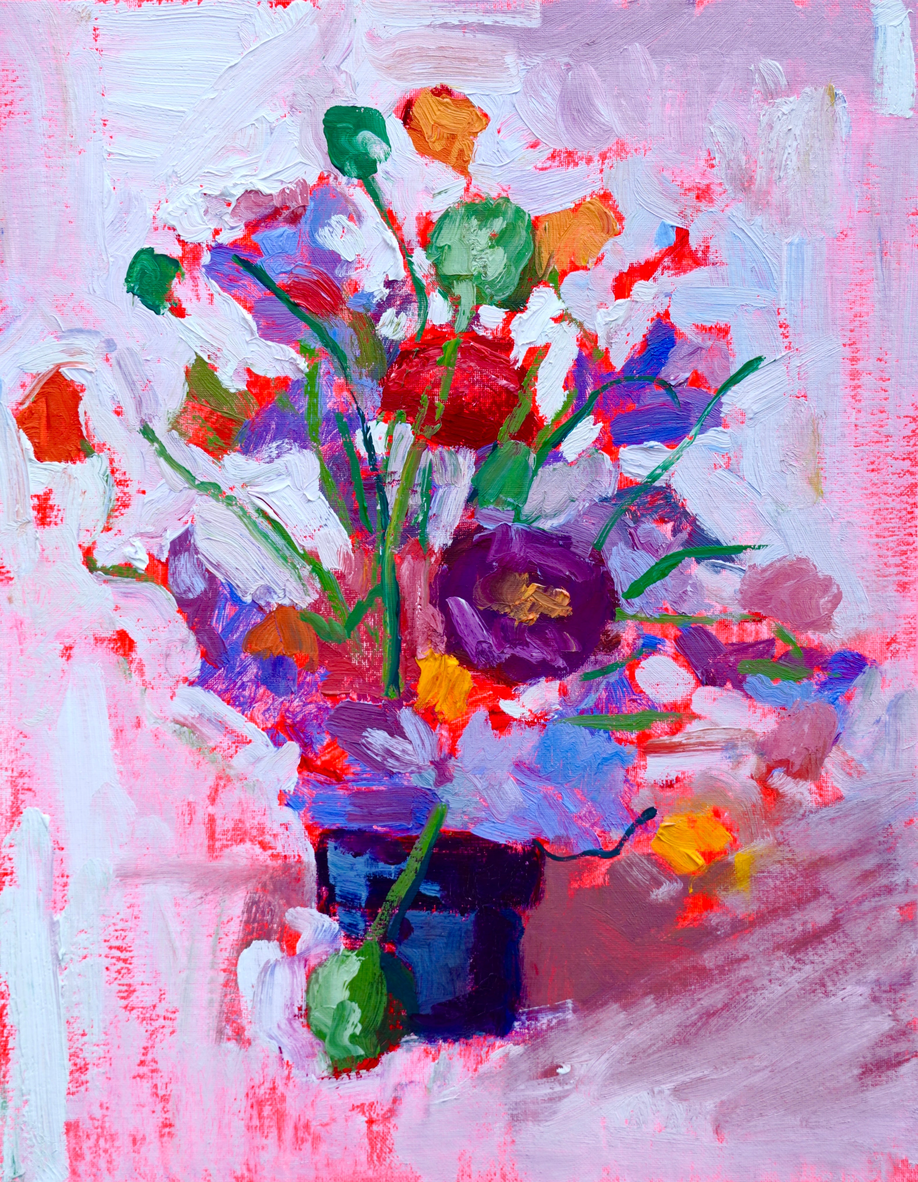 Vibrant Flowers – Nicholas Holman Art