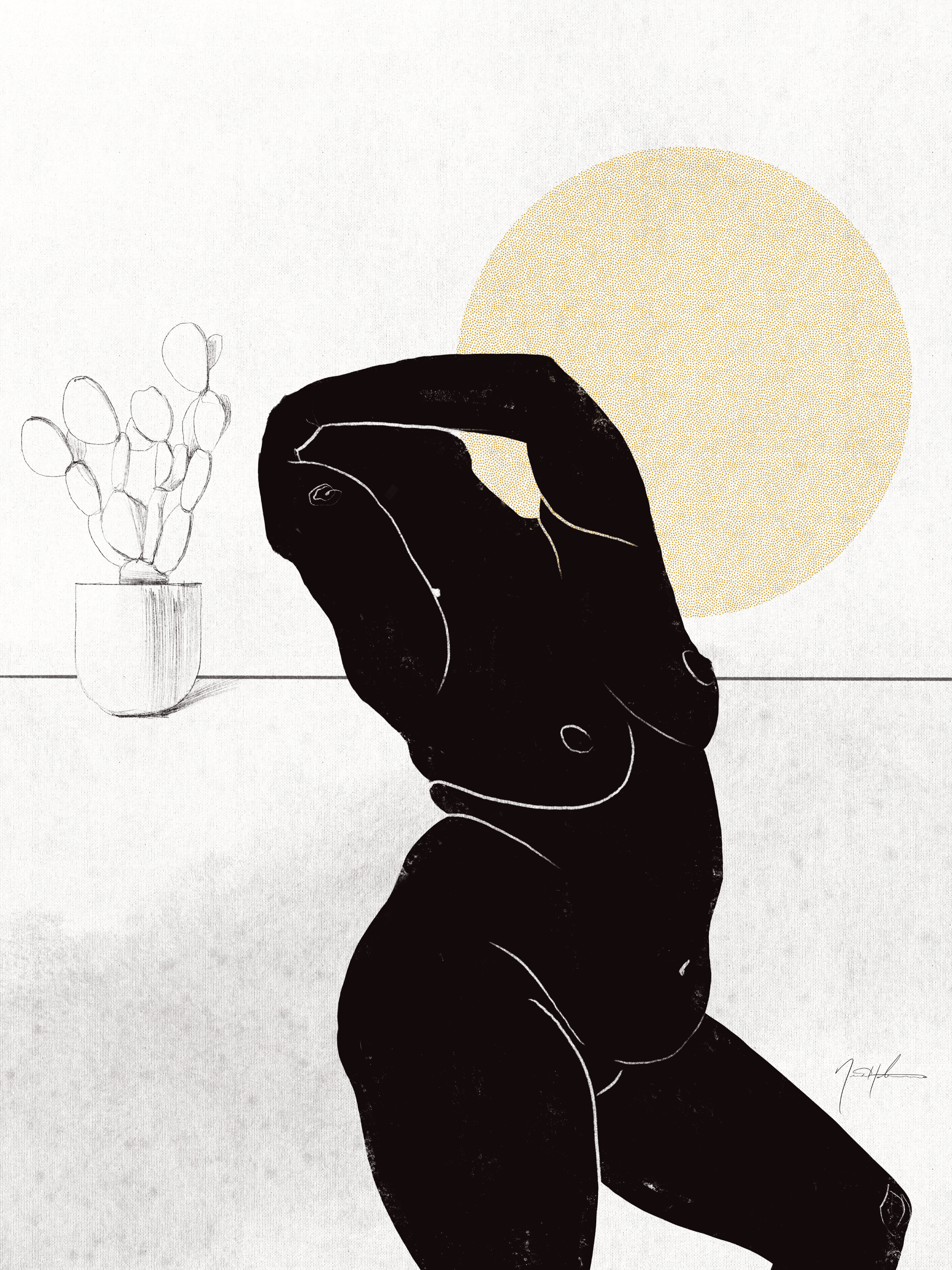 Cactus Silhouette