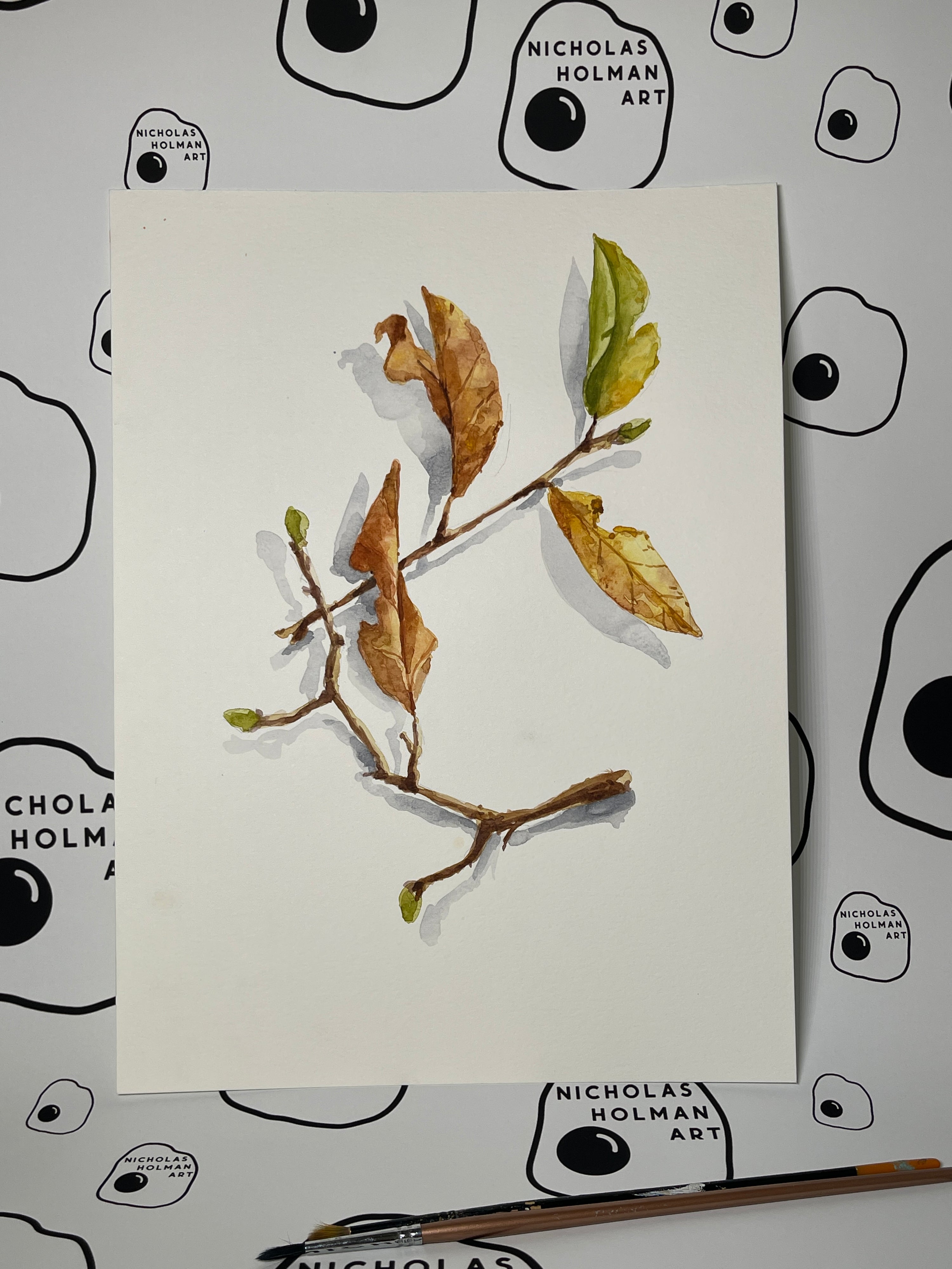 Chicago | Watercolor Fall Leaves | 10/29/25 6:00-9:00pm