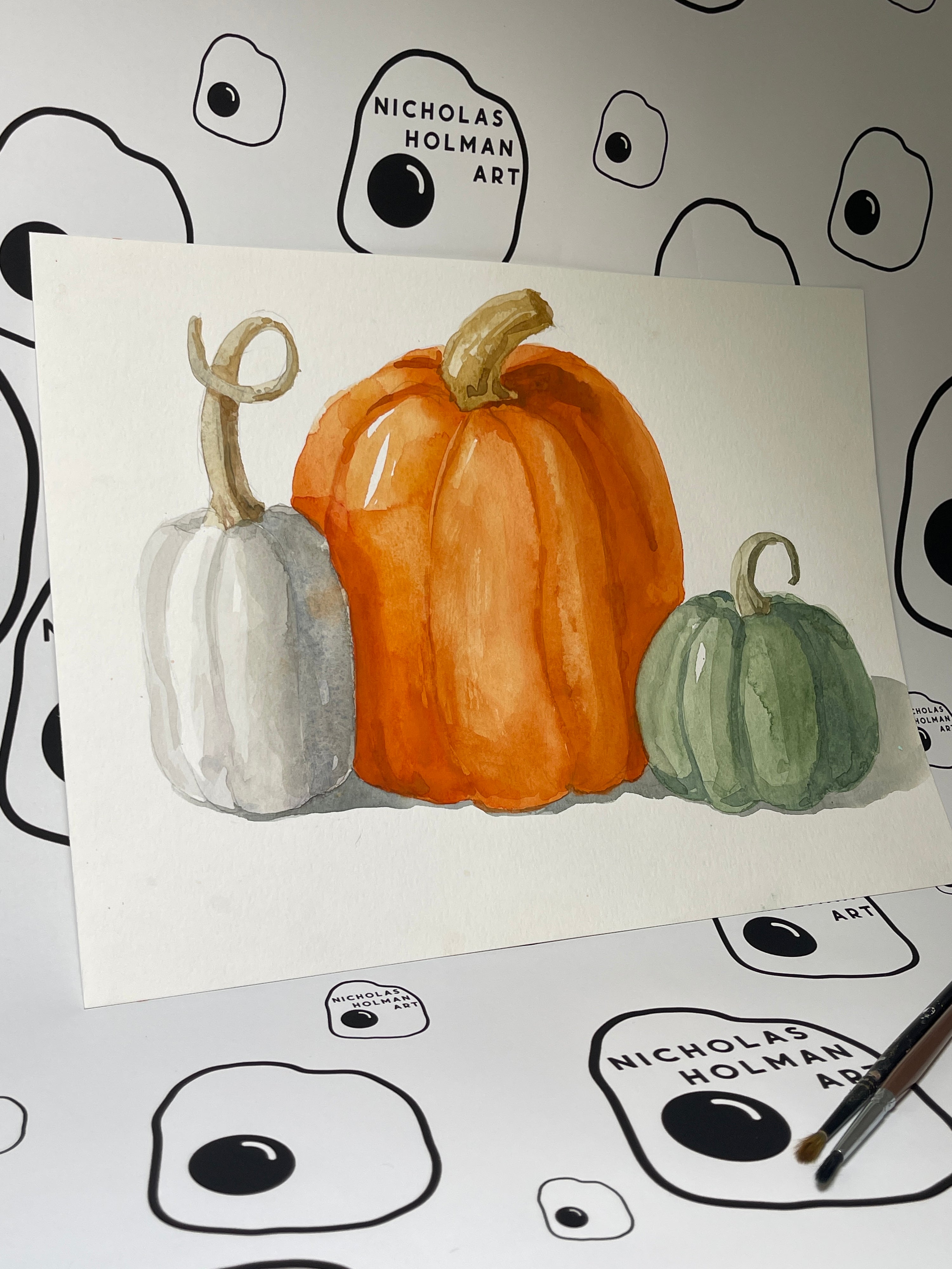 Chicago | Watercolor Pumpkins | 10/28/25 6:00-9:00pm