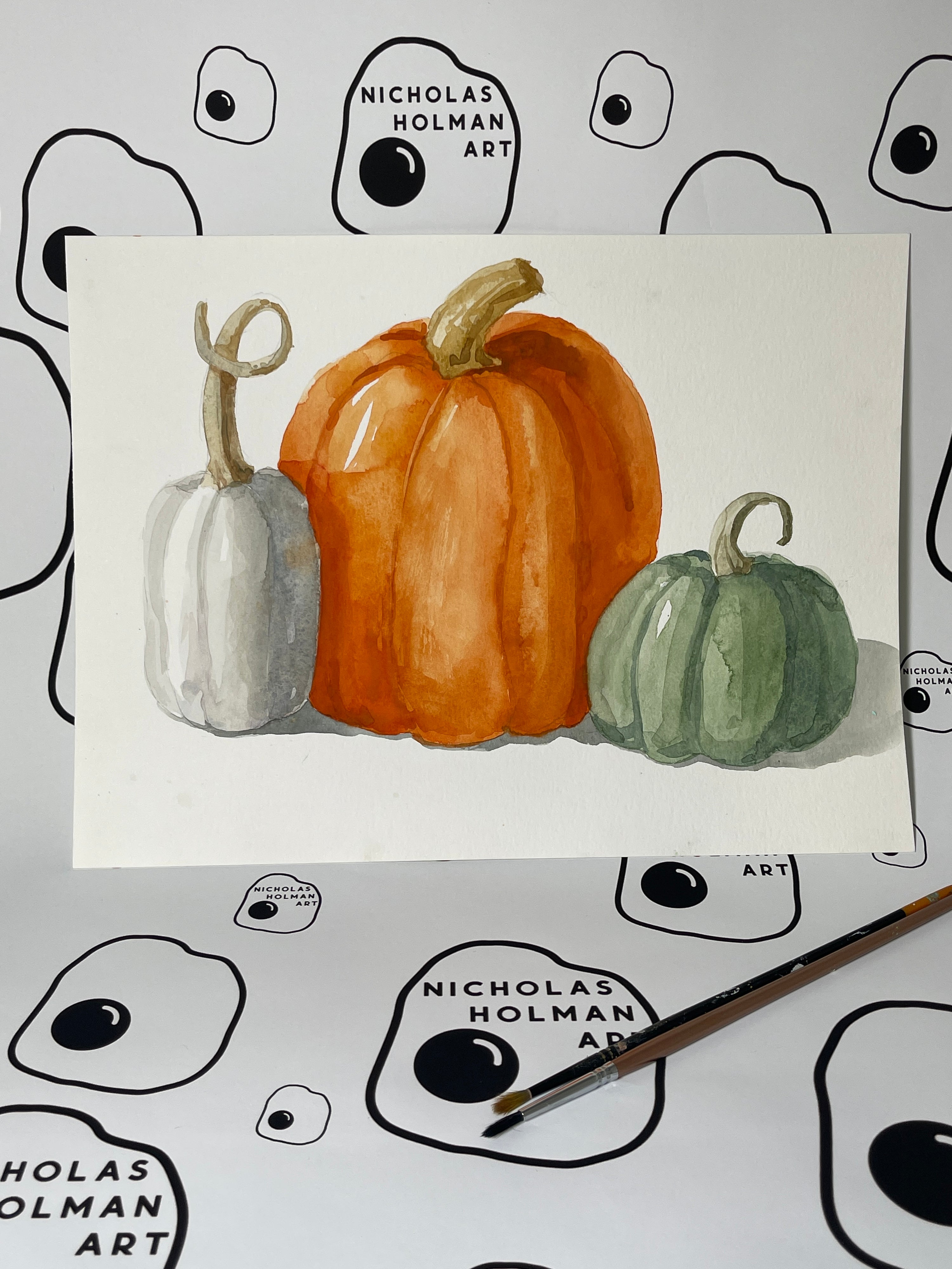 Chicago | Watercolor Pumpkins | 10/28/25 6:00-9:00pm