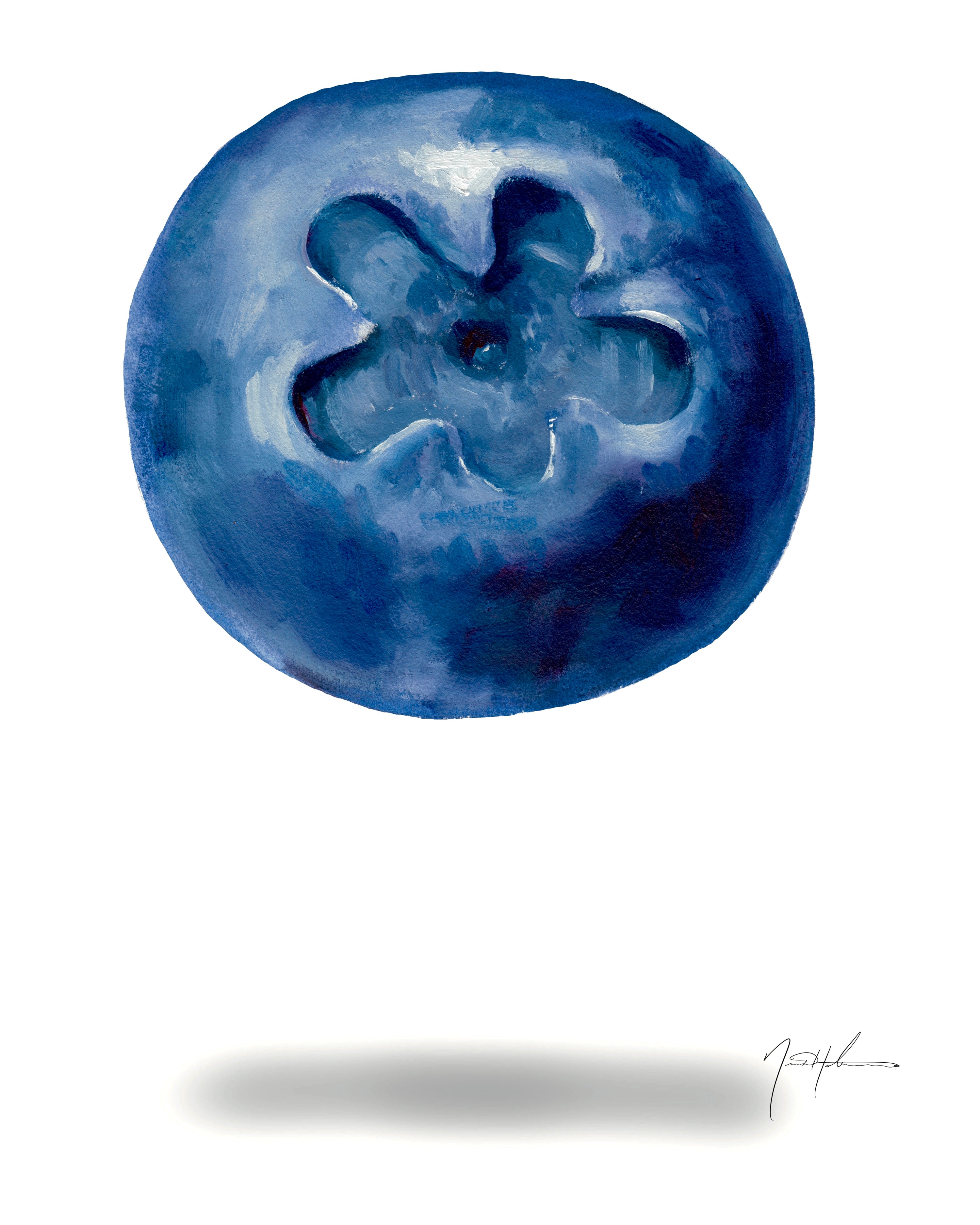 Floating Blueberry