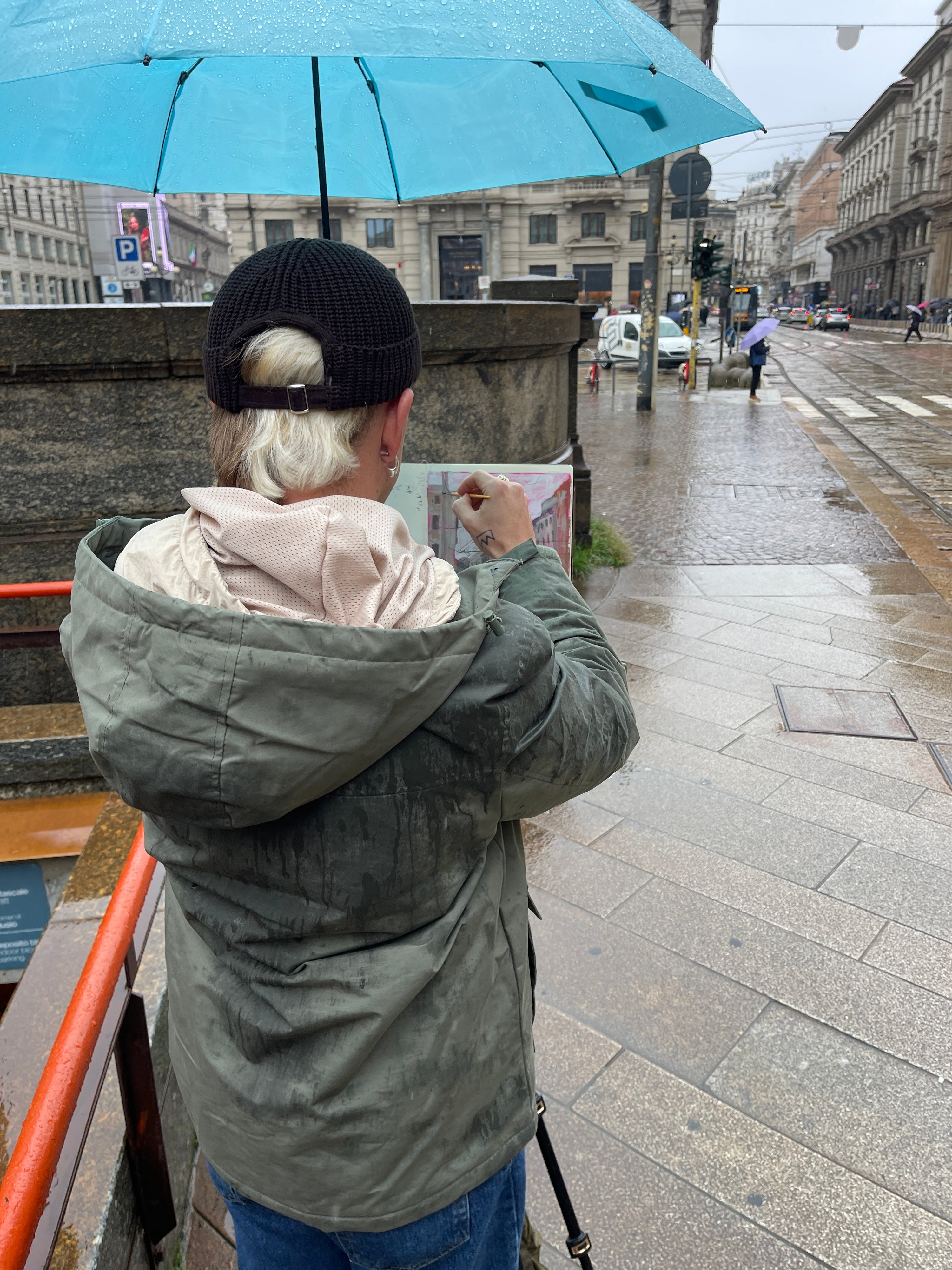 Rainy Milan