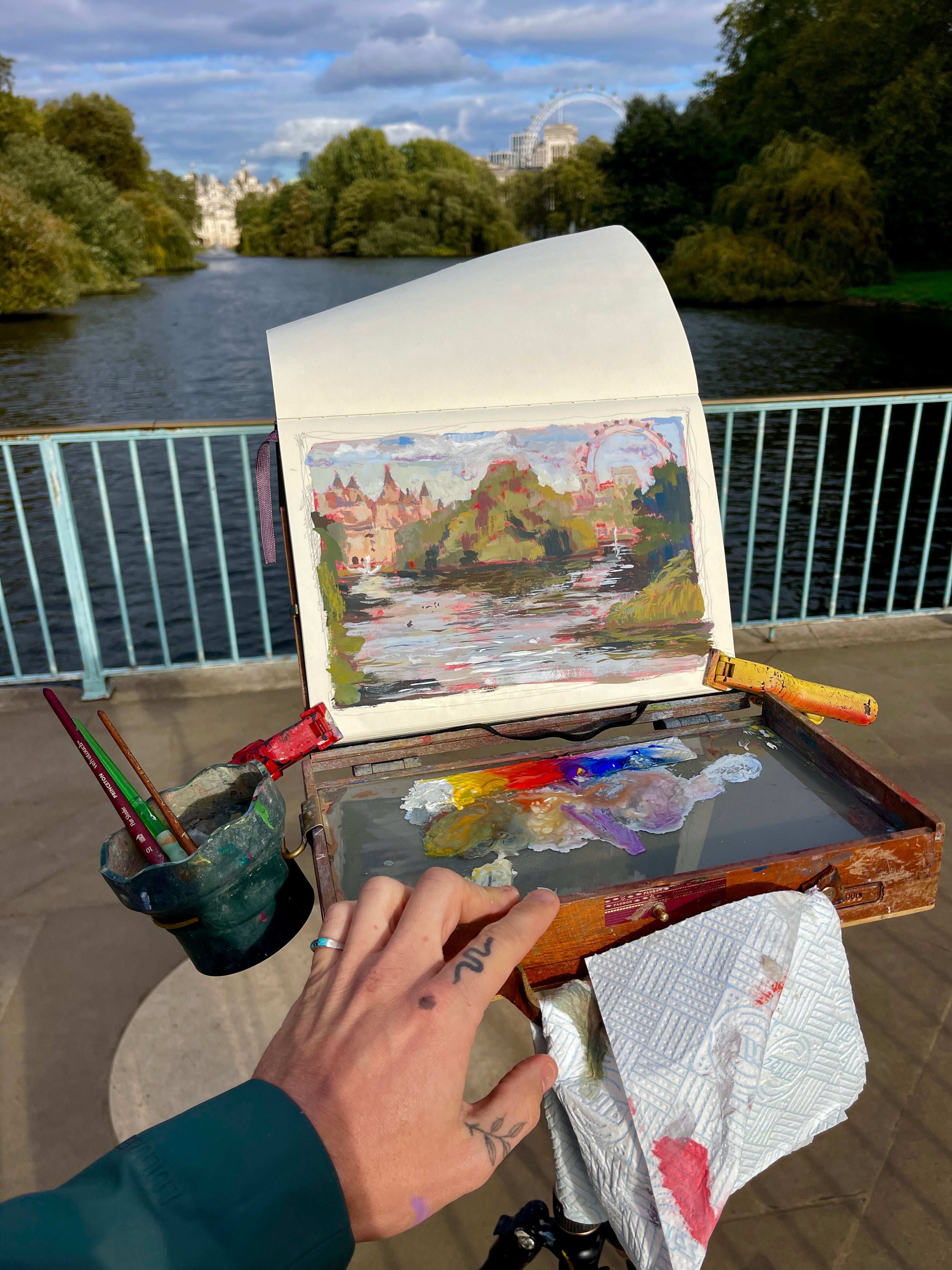 Princess Diana Memorial Bridge, London