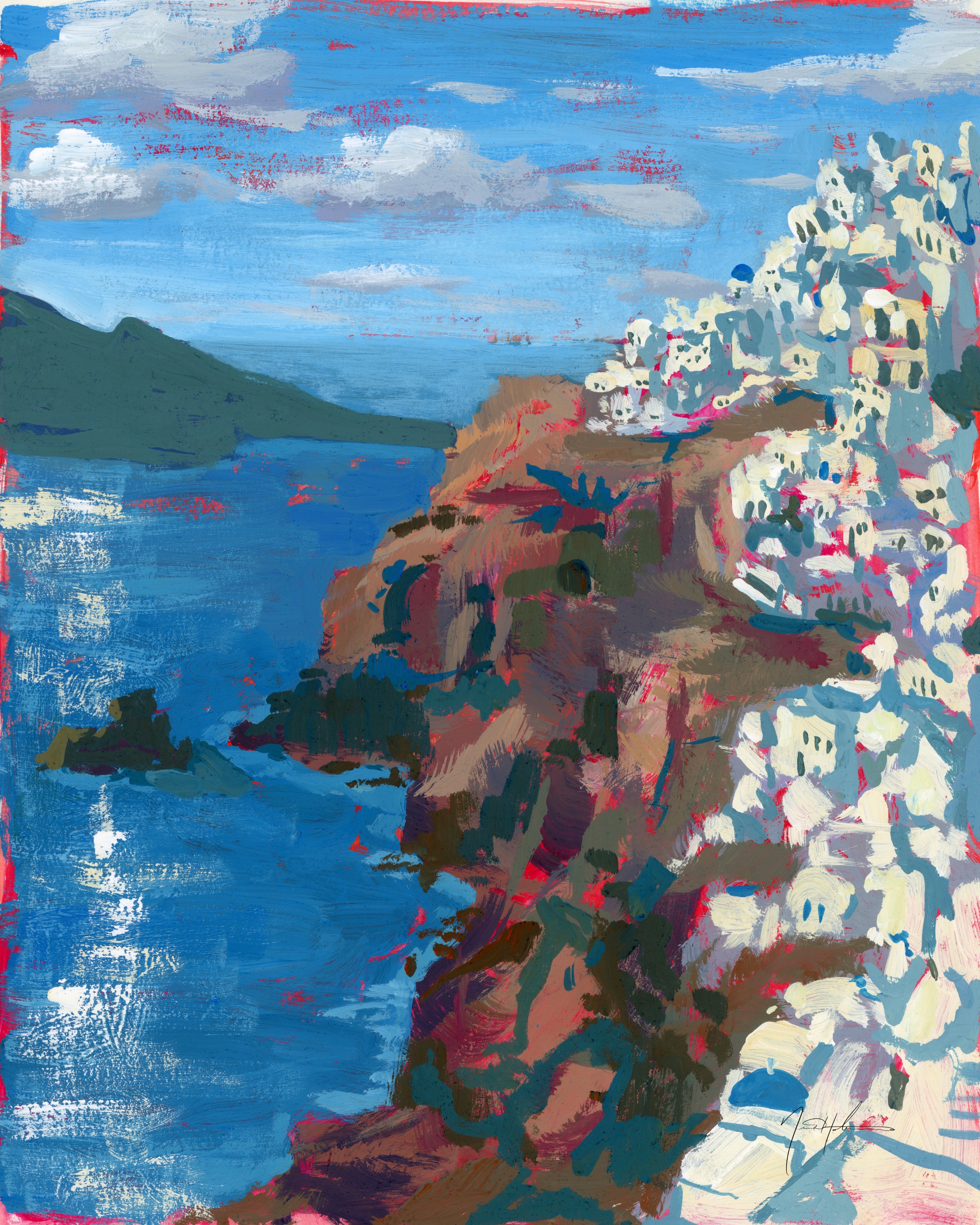 PP2025 - Santorini Cliff Side