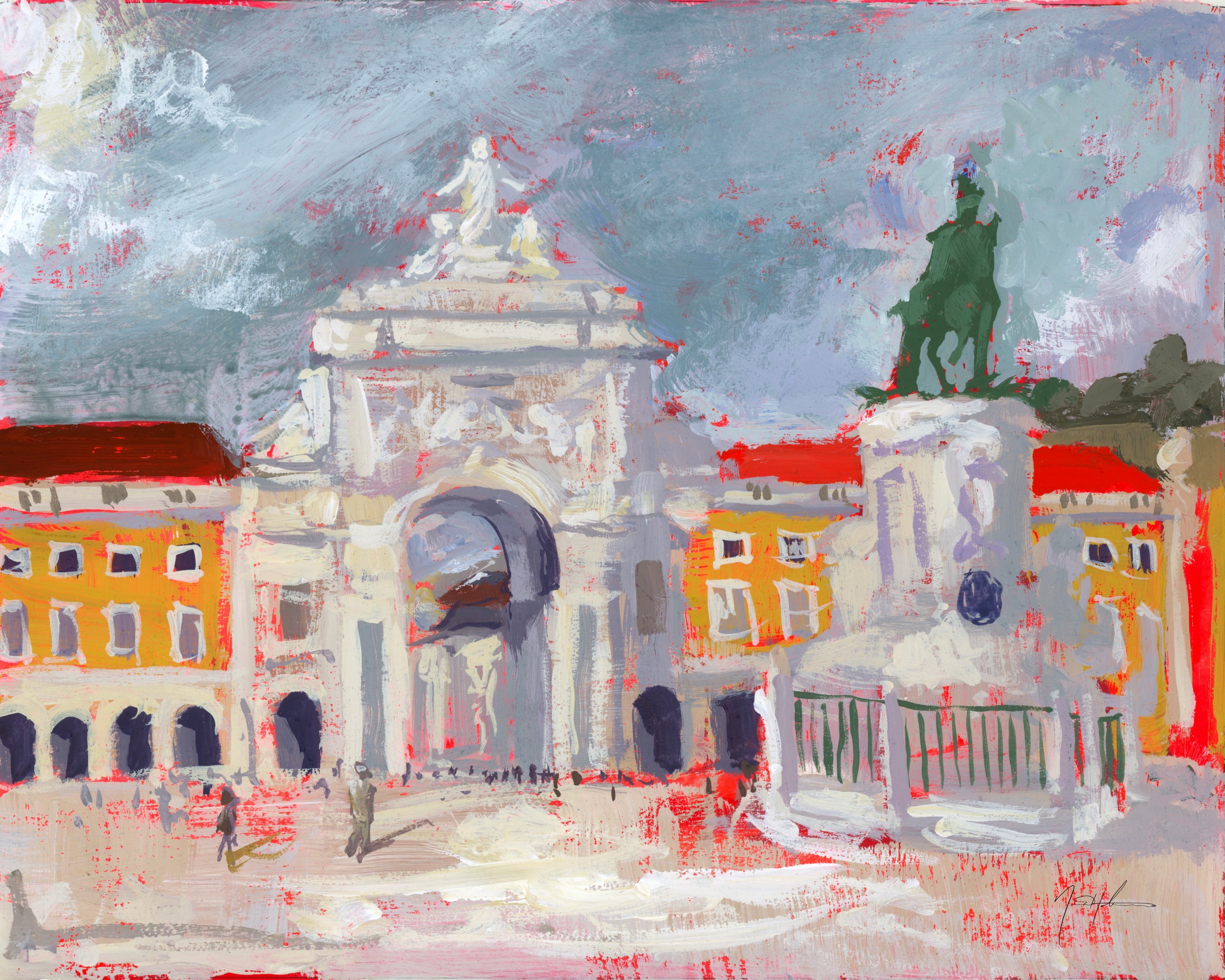 PP2025 -Lisbon, Praça do comécio.