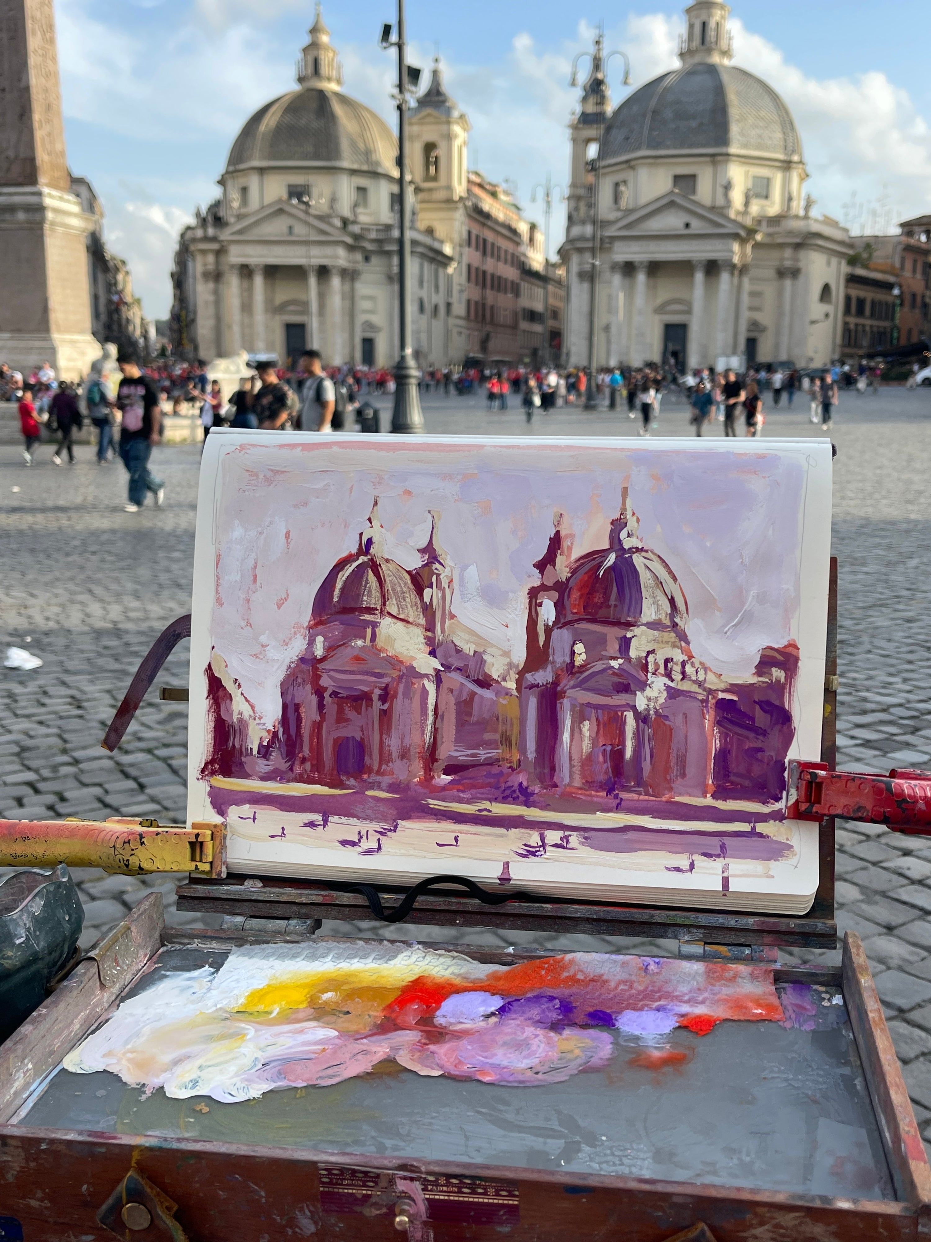 Piazza Del Popolo, Rome Italy