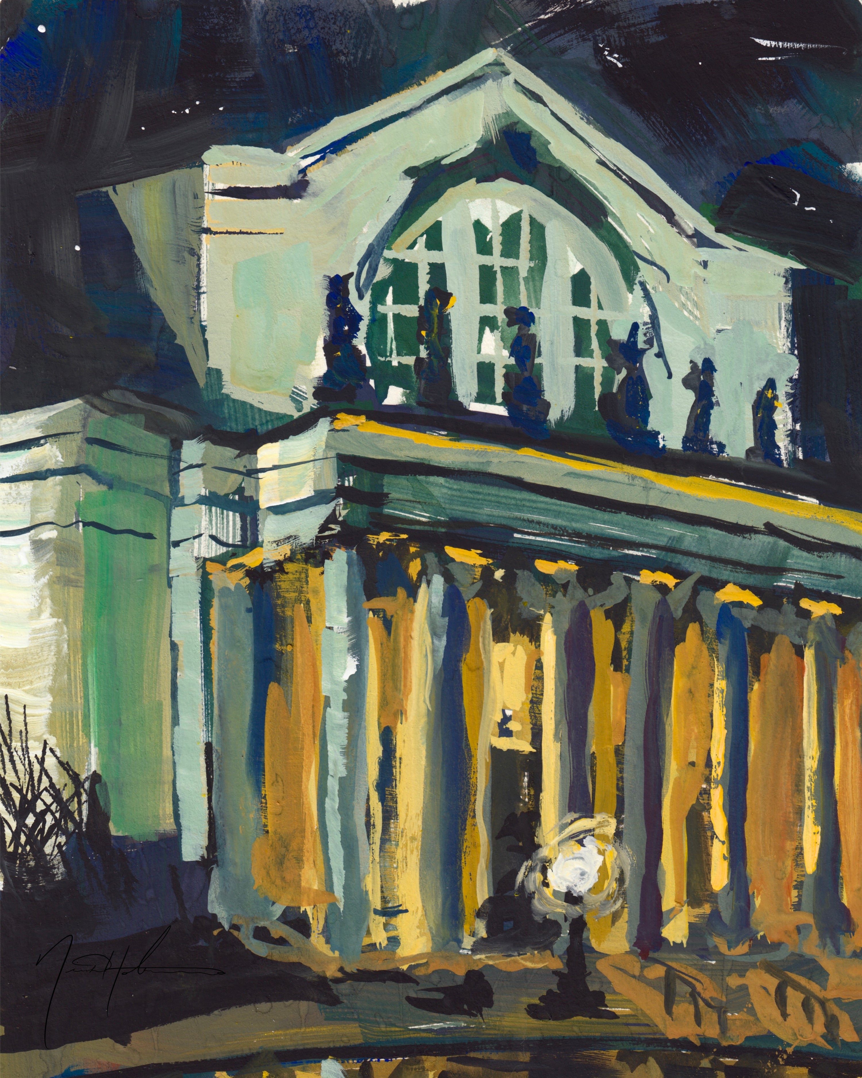 St. Louis Art Museum at Night