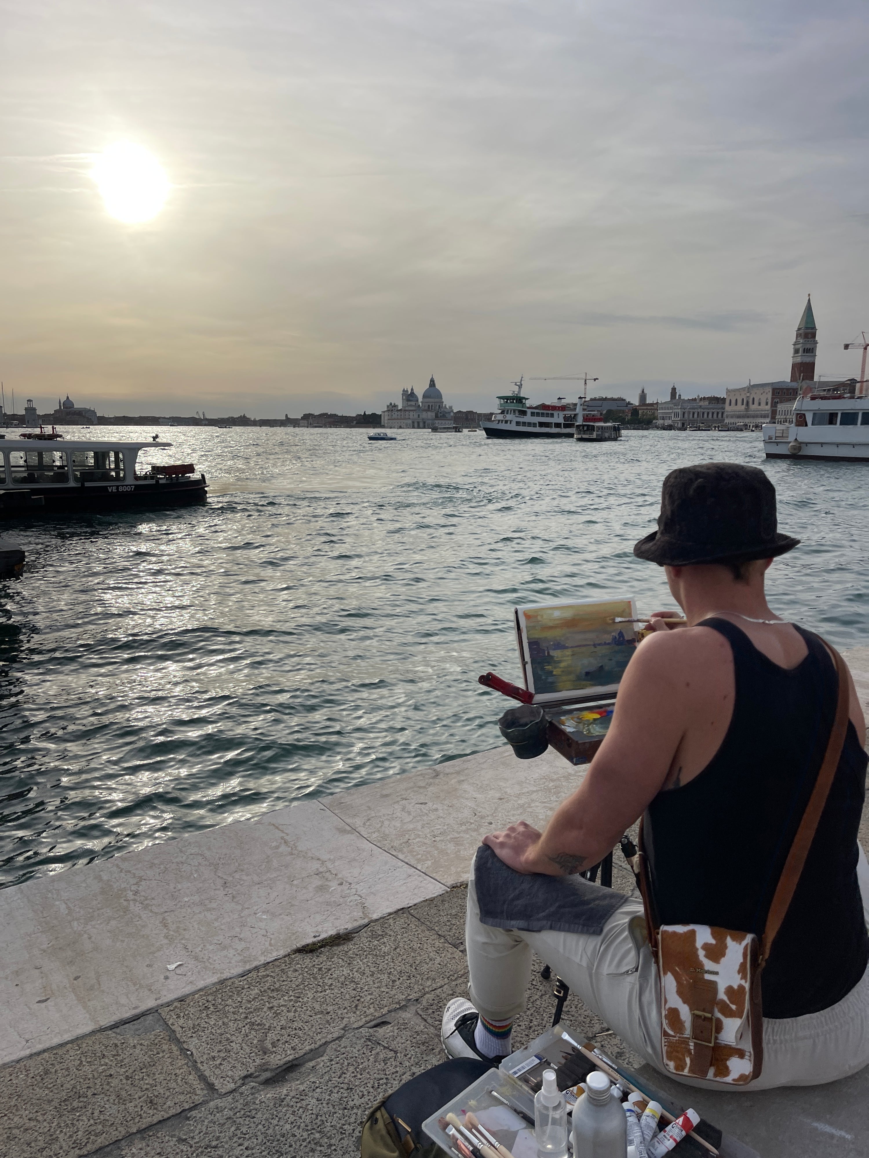 Venice, Italy at Sunset