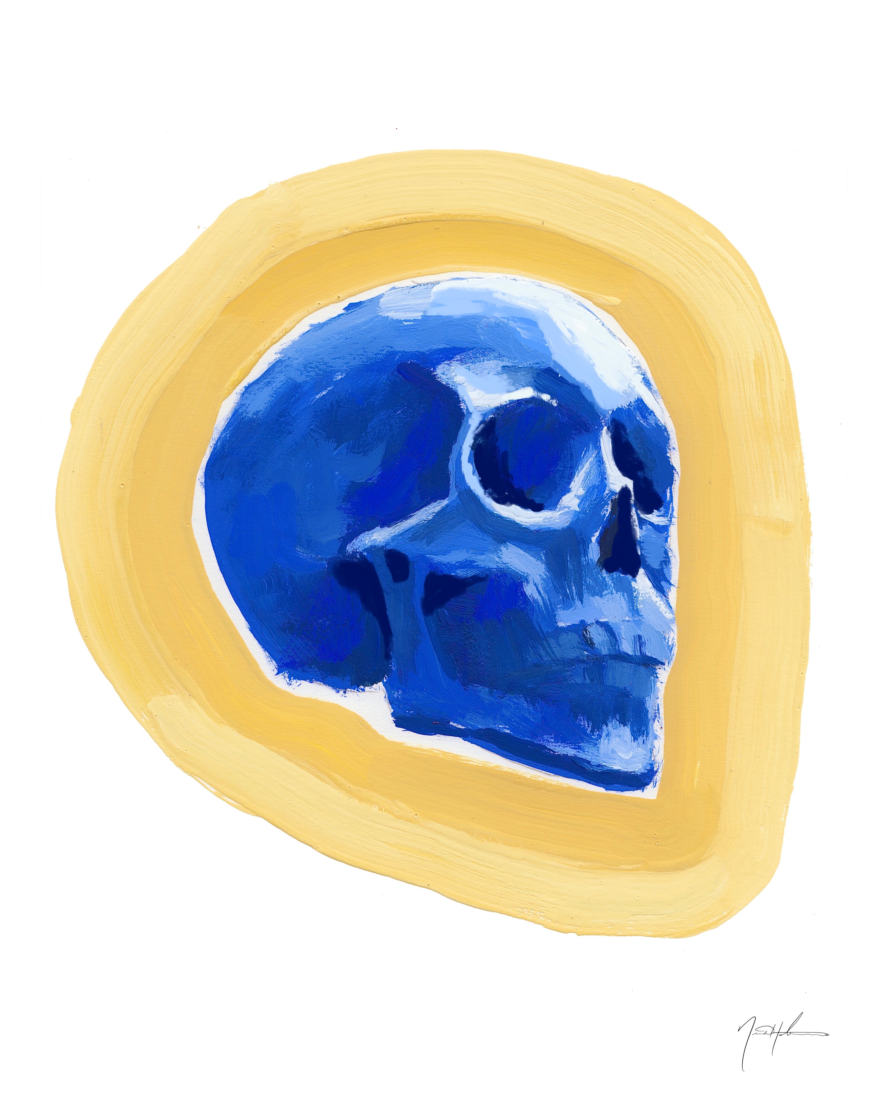 Blue Skull