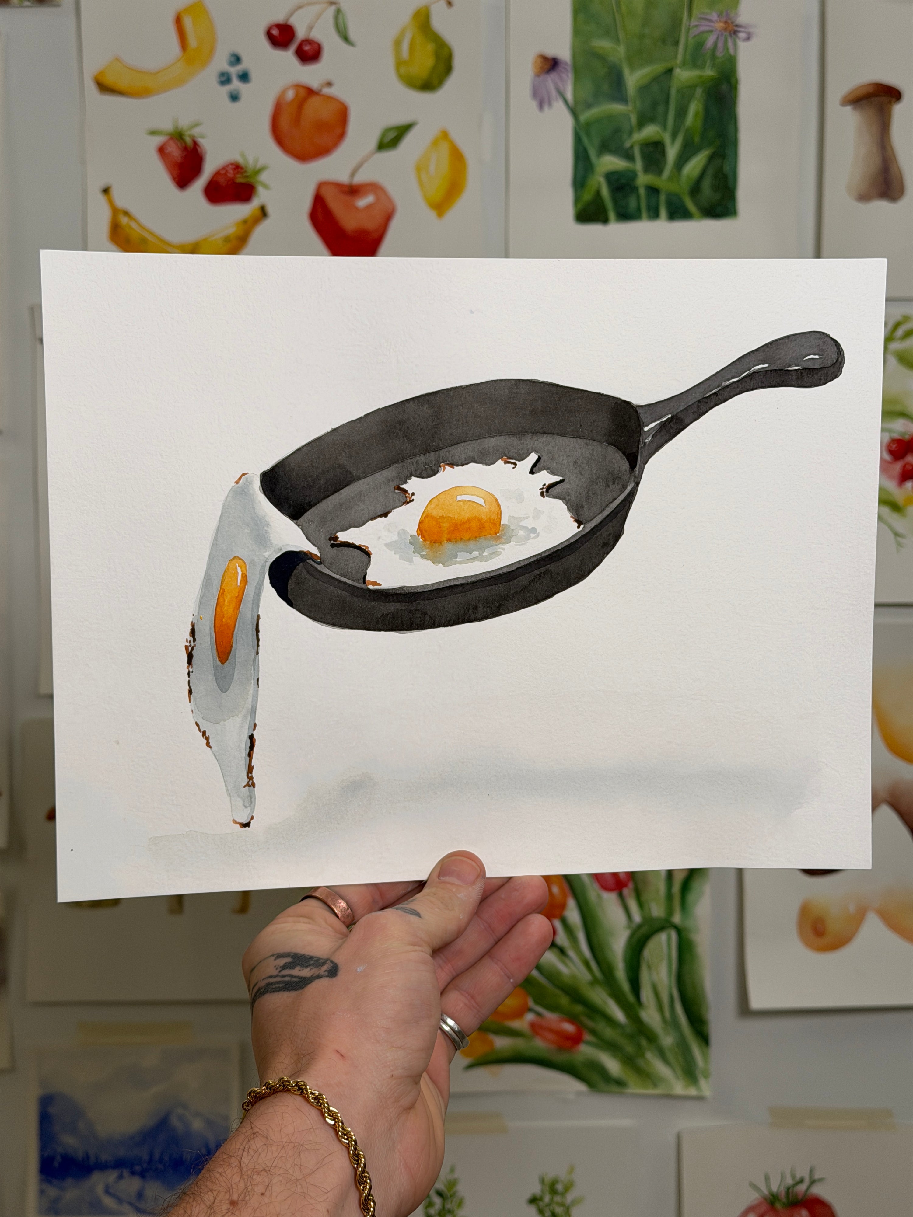 3/4/26 Watercolor Cast Iron | 6-9pm | All levels welcome | Lincoln Park Chicago