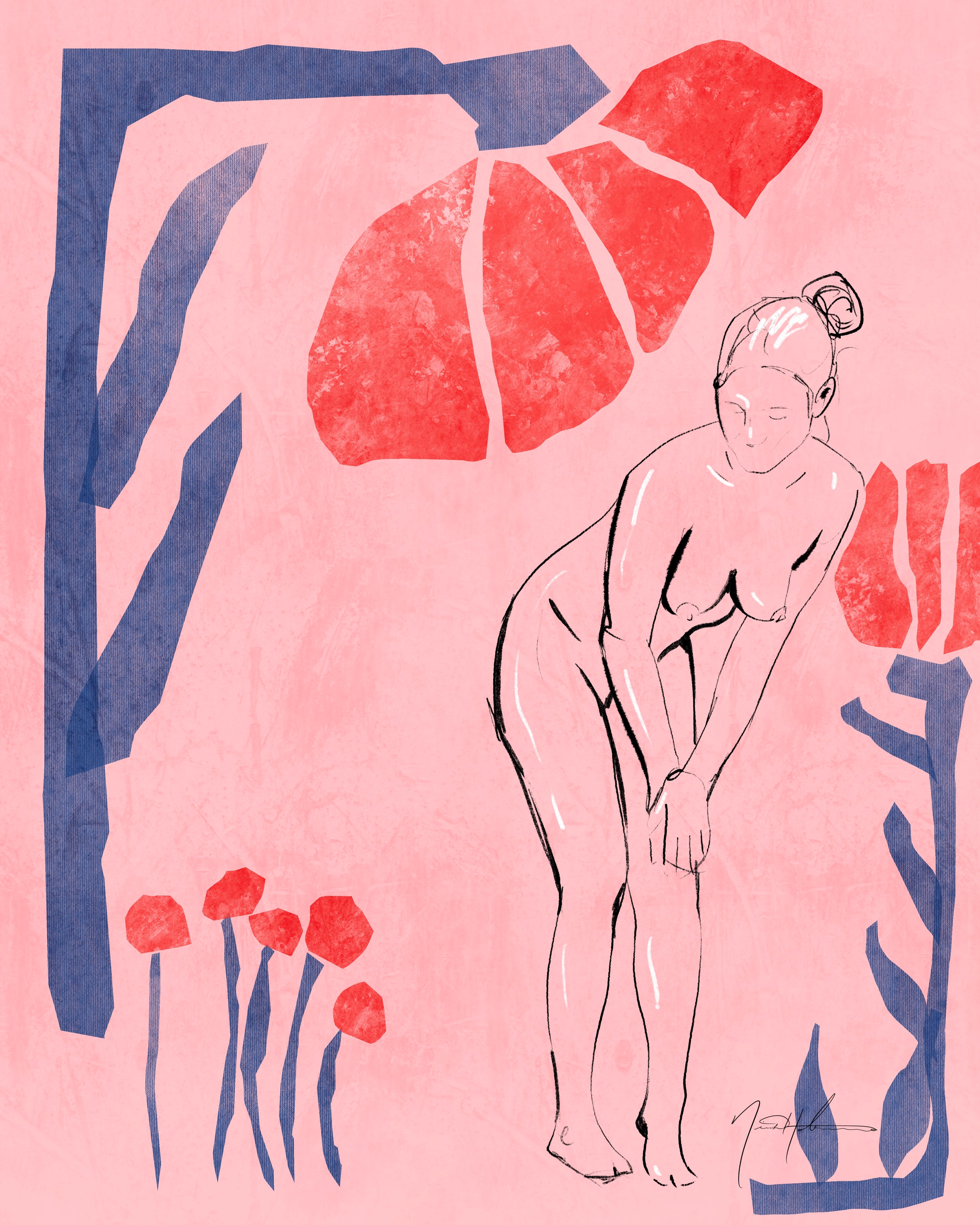 Nude in Bloom