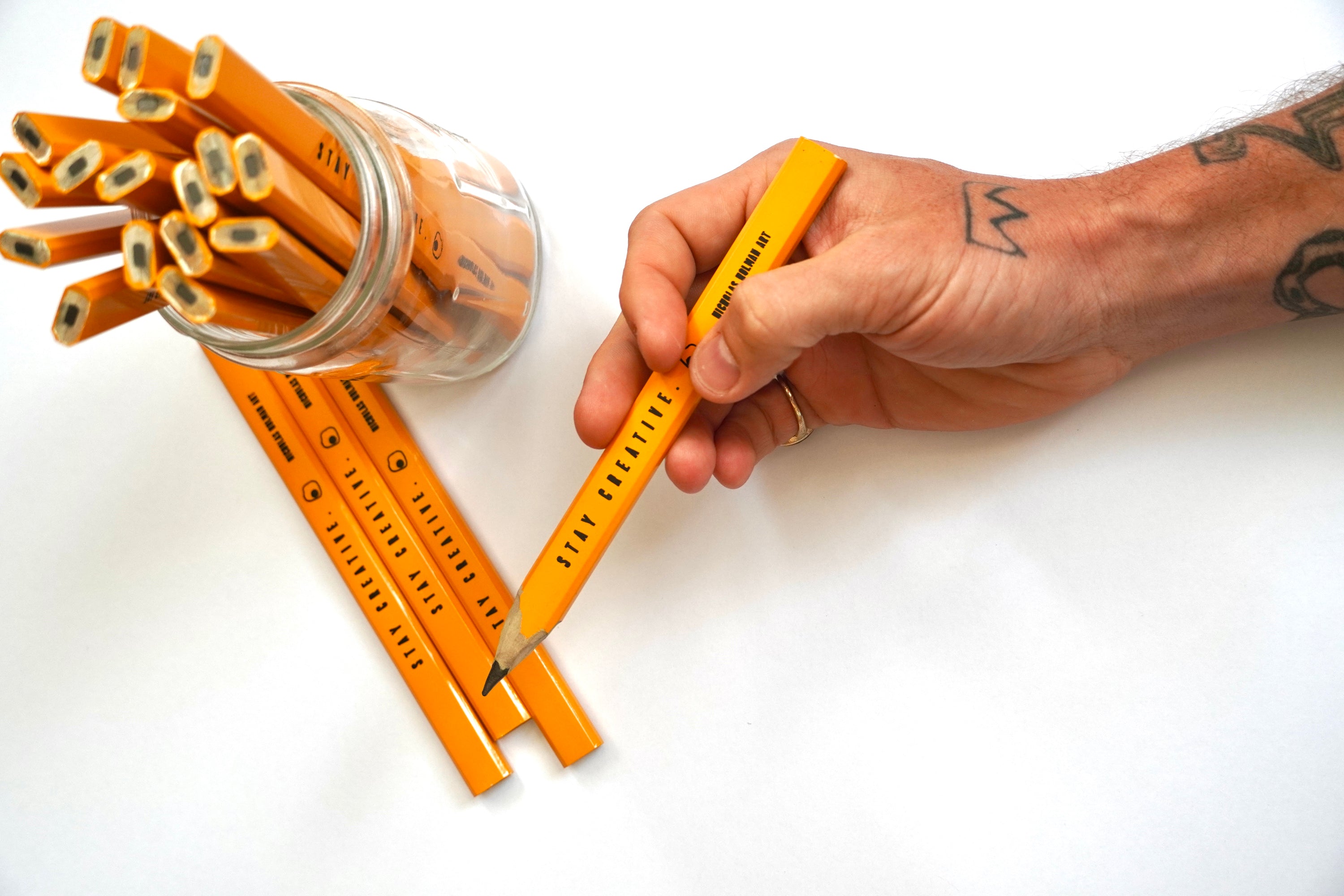 Stay Creative Carpenter Pencil