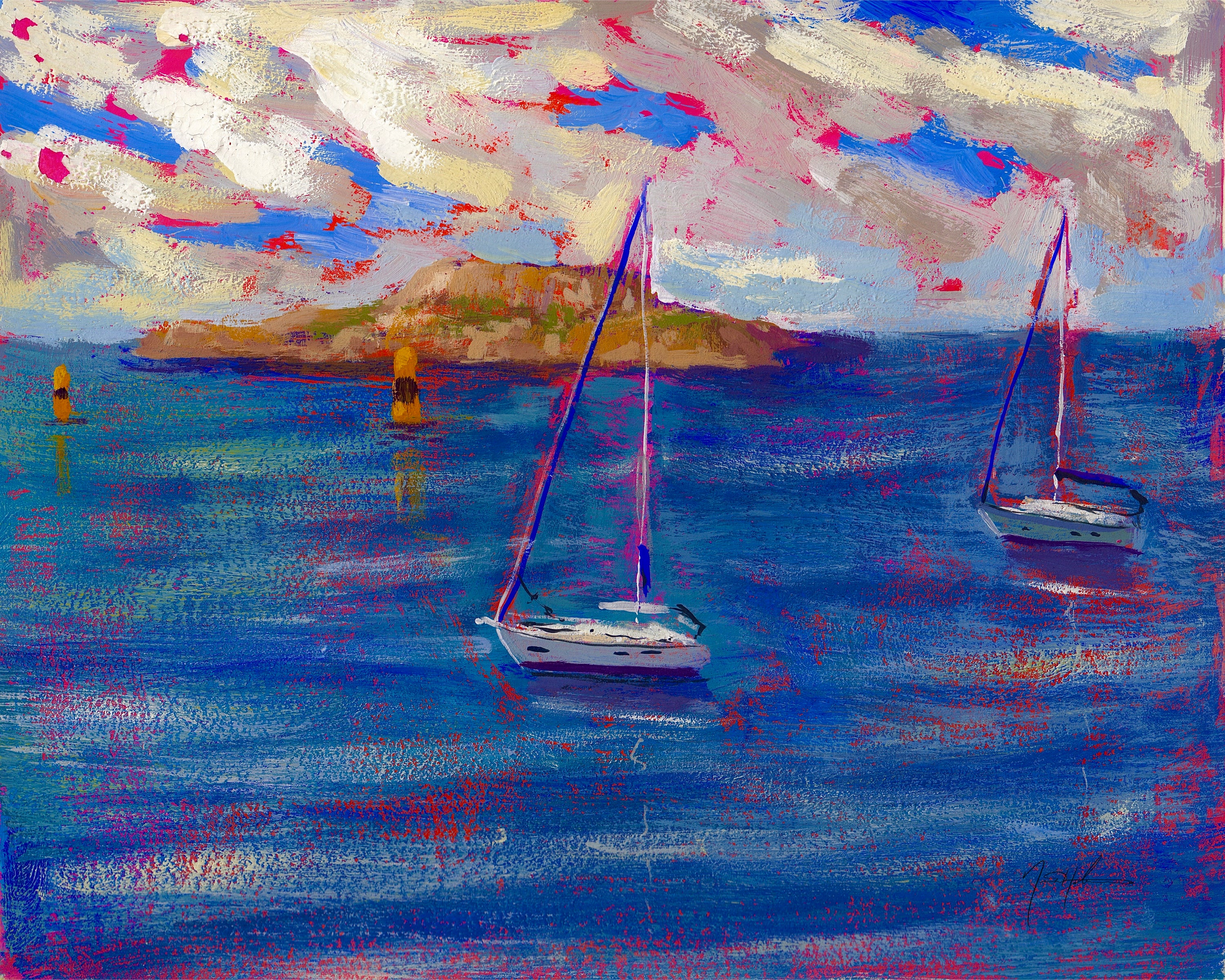 Marseille Sailboat