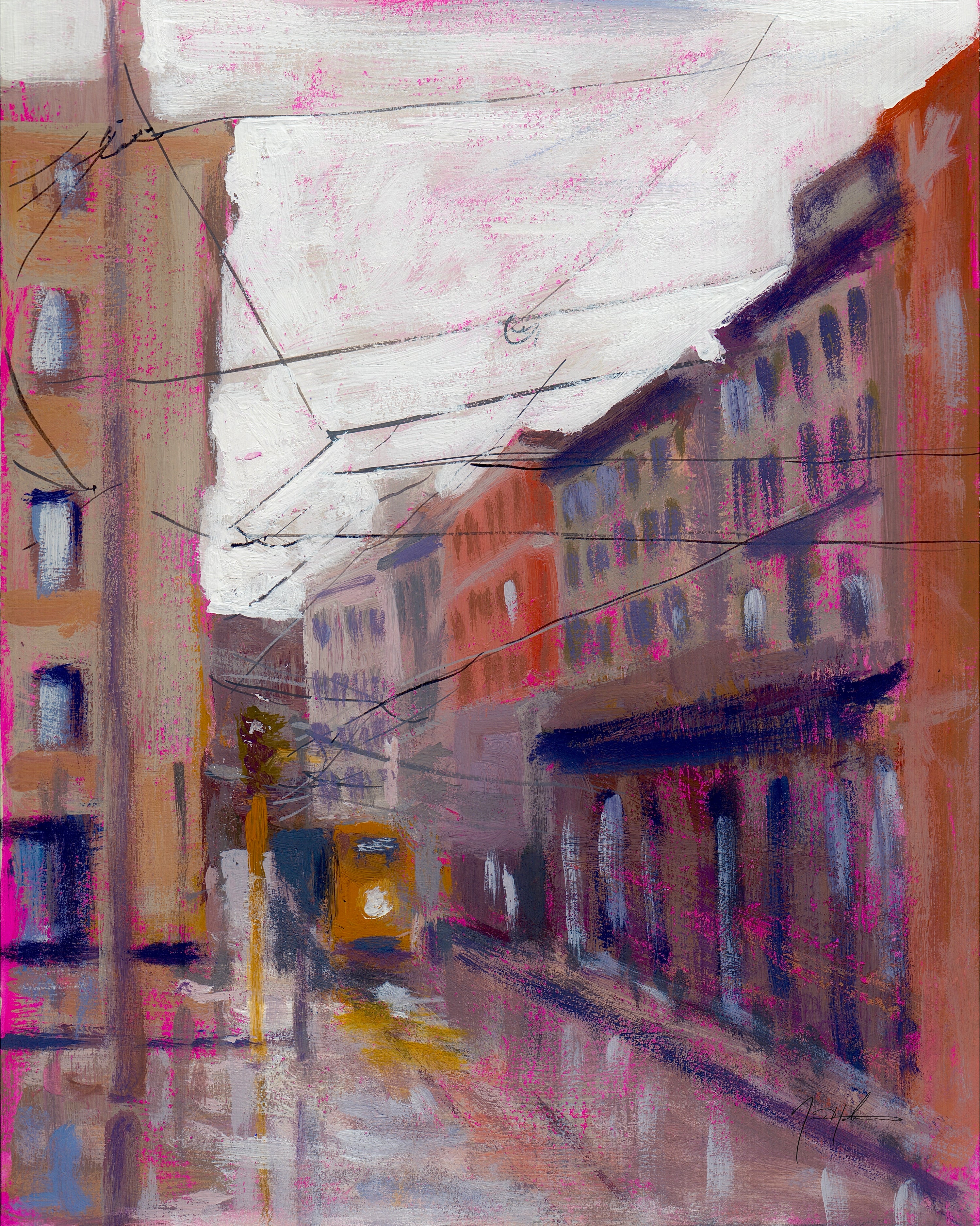 Rainy Milan