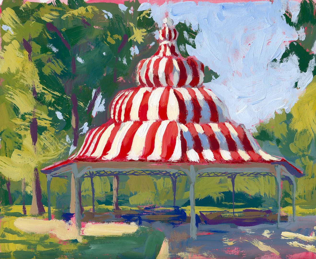 Turkish Pavilion Tower Grove Park
